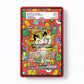 Meowth SIR SAR Nihil Zero Perfect Order Extended Art Display Cases - PSA Slab Case - Front View