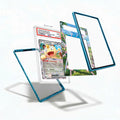 Meowth ex 062-088 Double Rare POR Pokemon Cards Custom Art Display Cases - PSA Slab Case - Detail View