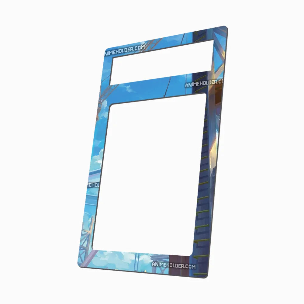Metang 094-086 IR CRI Chaos Rising Pokemon Cards Custom Art Display Cases - PSA Metal Art Only - Side View