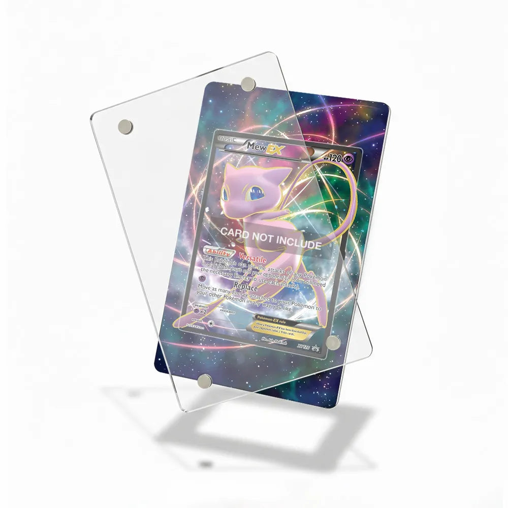 Mew-EX – XY126 Promo Extended Art Display Cases - Magnetic Case - Detail View