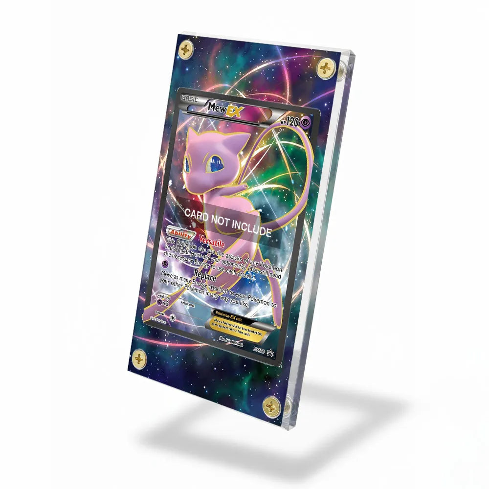 Mew-EX – XY126 Promo Extended Art Display Cases - Screws Case - Side View