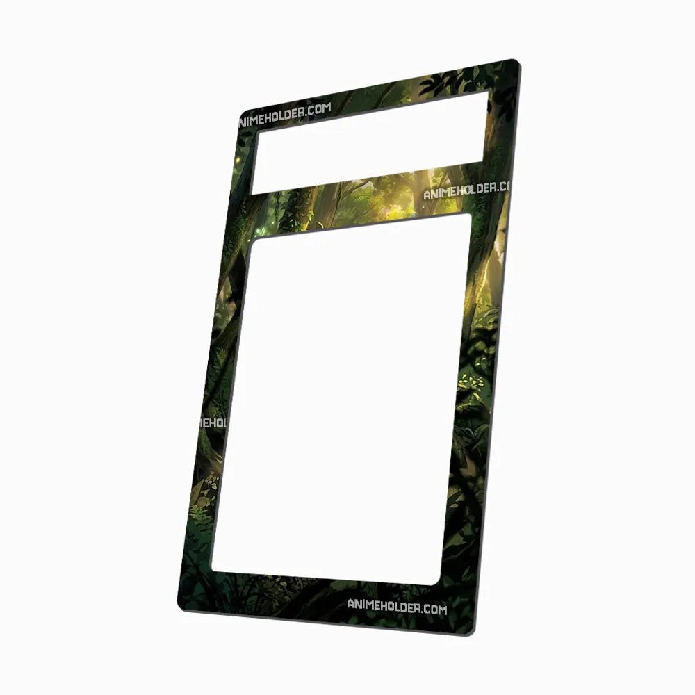 Mew 065-128 30th Anniversary Pokemon Cards Extended Art Display Cases - PSA Metal Art Only - Side View