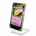 Mew 065-128 30th Anniversary Pokemon Cards Extended Art Display Cases - Screws Case - Side View