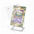 Mew 53-108 Holo Rare XY Evolutions Extended Art Display Cases - Magnetic Case - Detail View