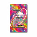 Mew EX 120-124 Dragons Exalted Pokemon Cards Extended Art Display Cases - Magnetic Case - Front View