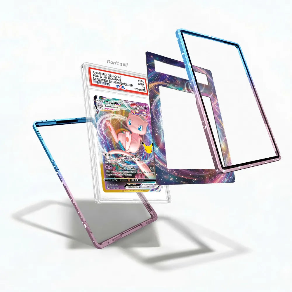 Mew VMAX 114-264 30th Anniversary Extended Art Display Cases - PSA Slab Case - Detail View