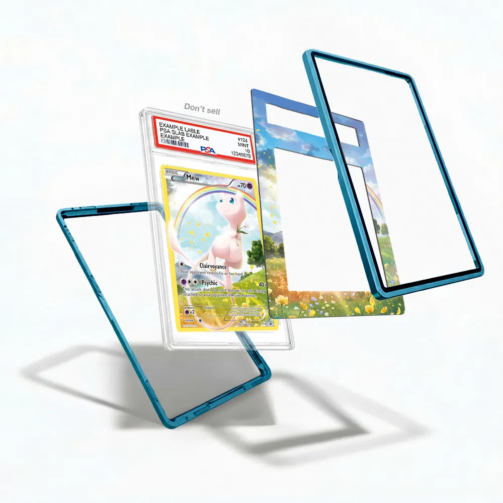 Mew XY110 Promo XY Series Extended Art Display Cases - PSA Slab Case - Detail View