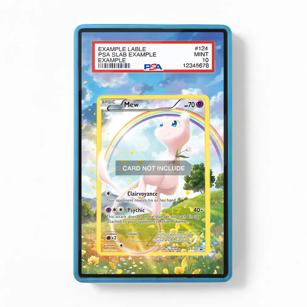 Mew XY110 Promo XY Series Extended Art Display Cases - PSA Slab Case - Front View