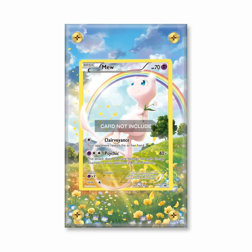Mew XY110 Promo XY Series Extended Art Display Cases - Screws Case - Front View