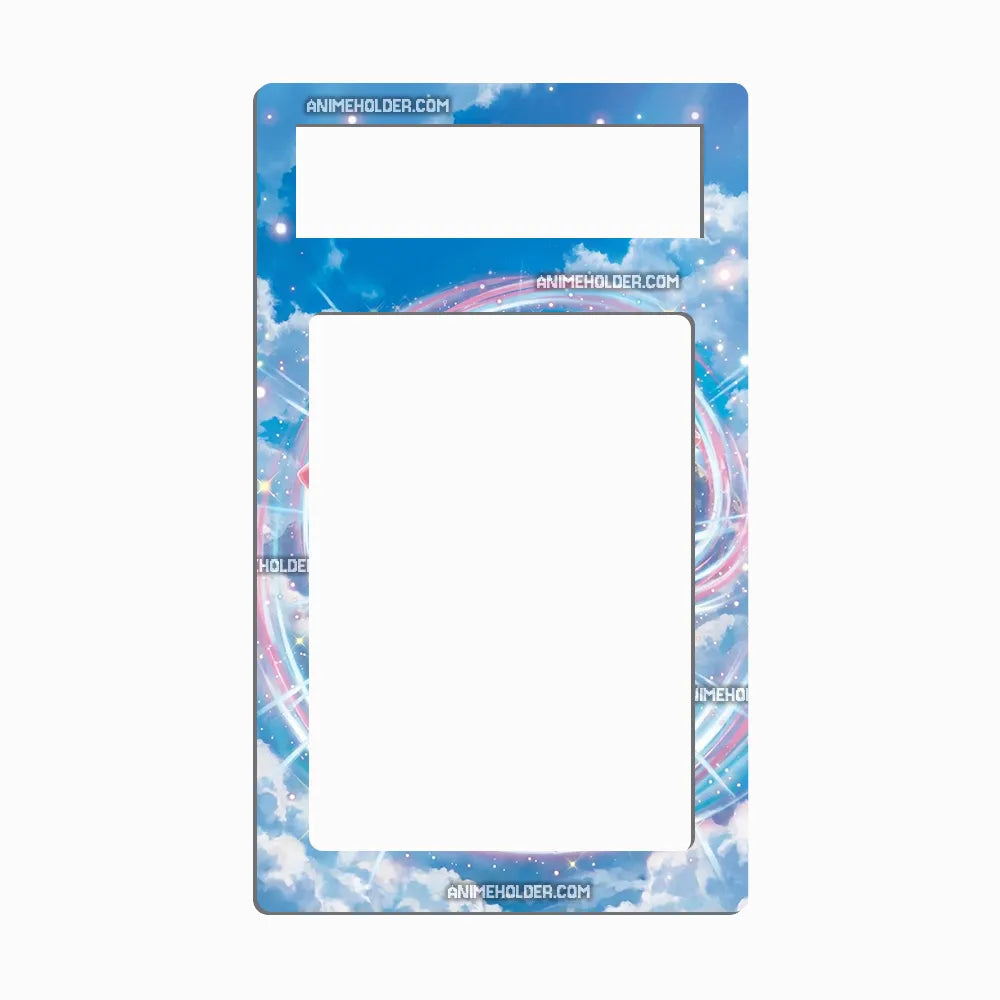 Mew ex 066-128 30th Anniversary Pokemon Cards Custom Art Display Cases - PSA Metal Art Only - Front View