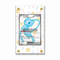 Mew ex 216-091 Paldean Fates Extended Art Display Cases - Screws Case - Front View