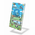 Mew ex 232-091 SIR SAR Paldean Fates Extended Art Display Cases - Screws Case - Side View