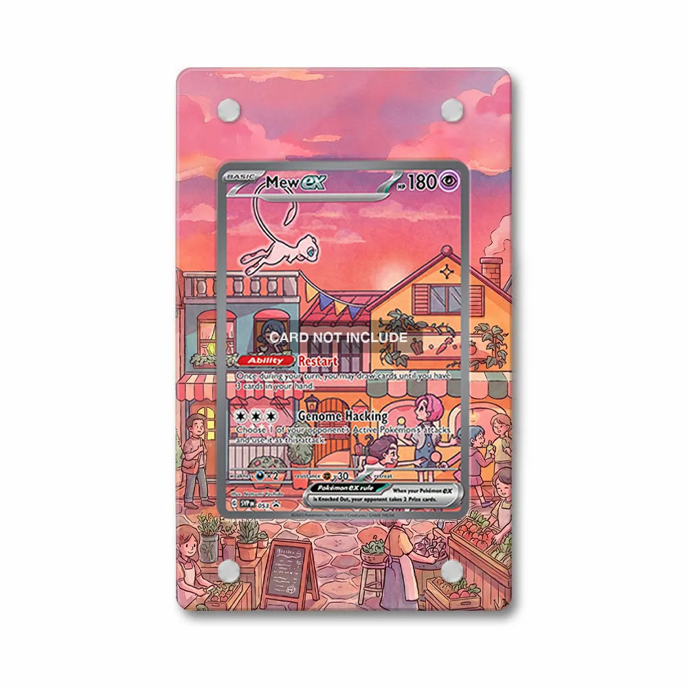 Mew ex SVP 0053 Promo Extended Art Display Cases - PSA Graded Guard Case - Front View