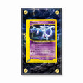 Mewtwo 041-102 Base Set Pokemon Cards Extended Art Display Cases - Screws Case - Front View