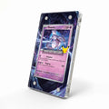 Mewtwo 063-124 30th Anniversary Pokemon Cards Extended Art Display Cases - Magnetic Case - Side View