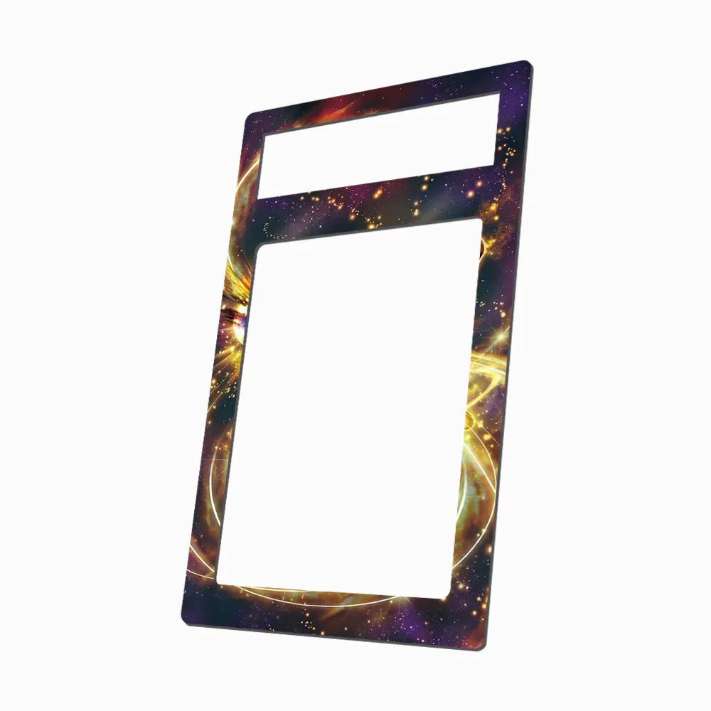 Mewtwo EX 014-046 MDB Master Deck Build Box Pokemon Cards Custom Art Display Cases - PSA Metal Art Only - Side View