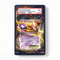 Mewtwo EX 014-046 MDB Master Deck Build Box Pokemon Cards Custom Art Display Cases - PSA Slab Case - Front View