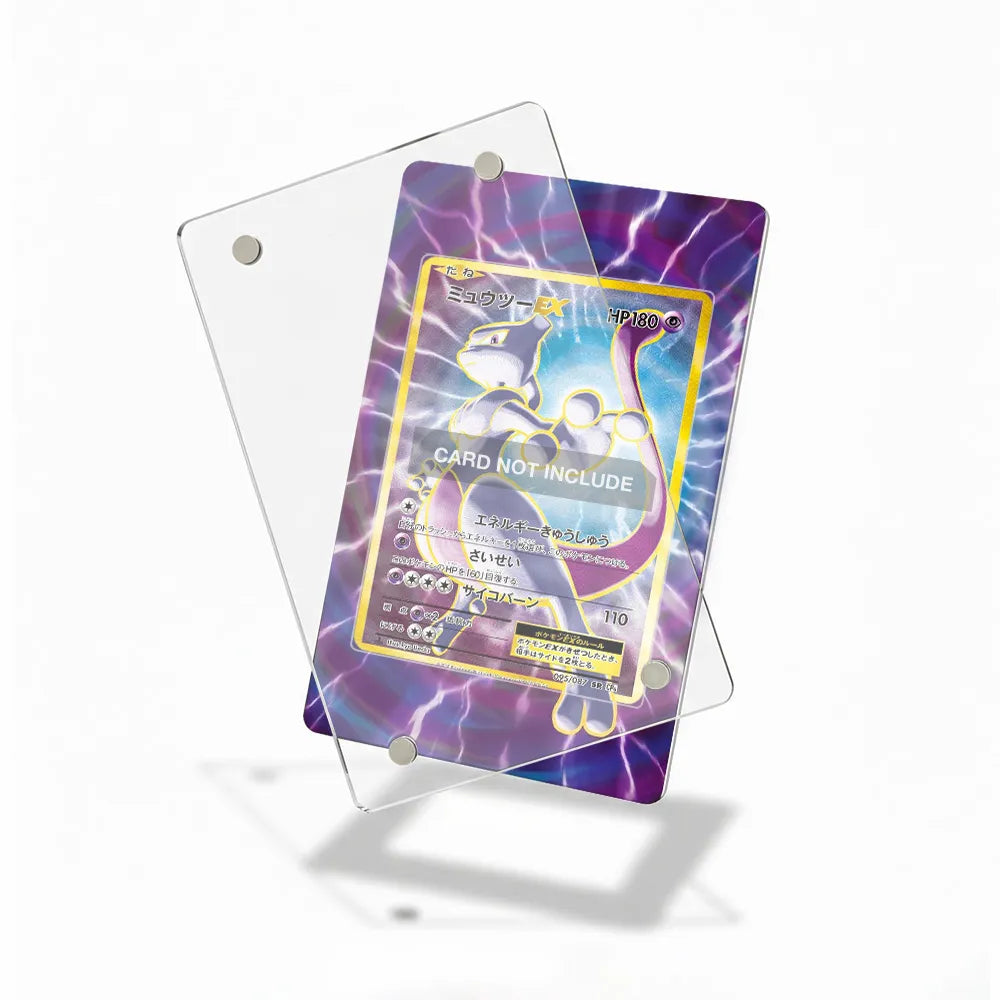 Mewtwo EX 095-087 SR CP6 Extended Art Display Cases - Magnetic Case - Detail View