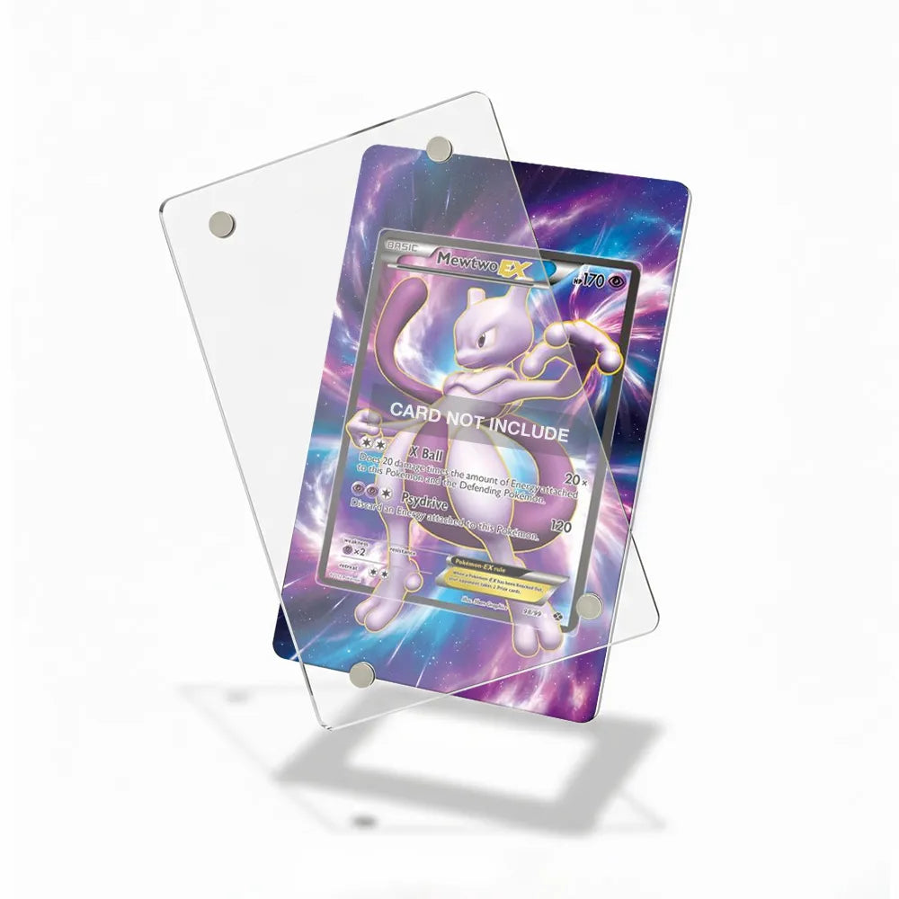 Mewtwo EX 98-99 Next Destinies Extended Art Display Cases - Magnetic Case - Detail View