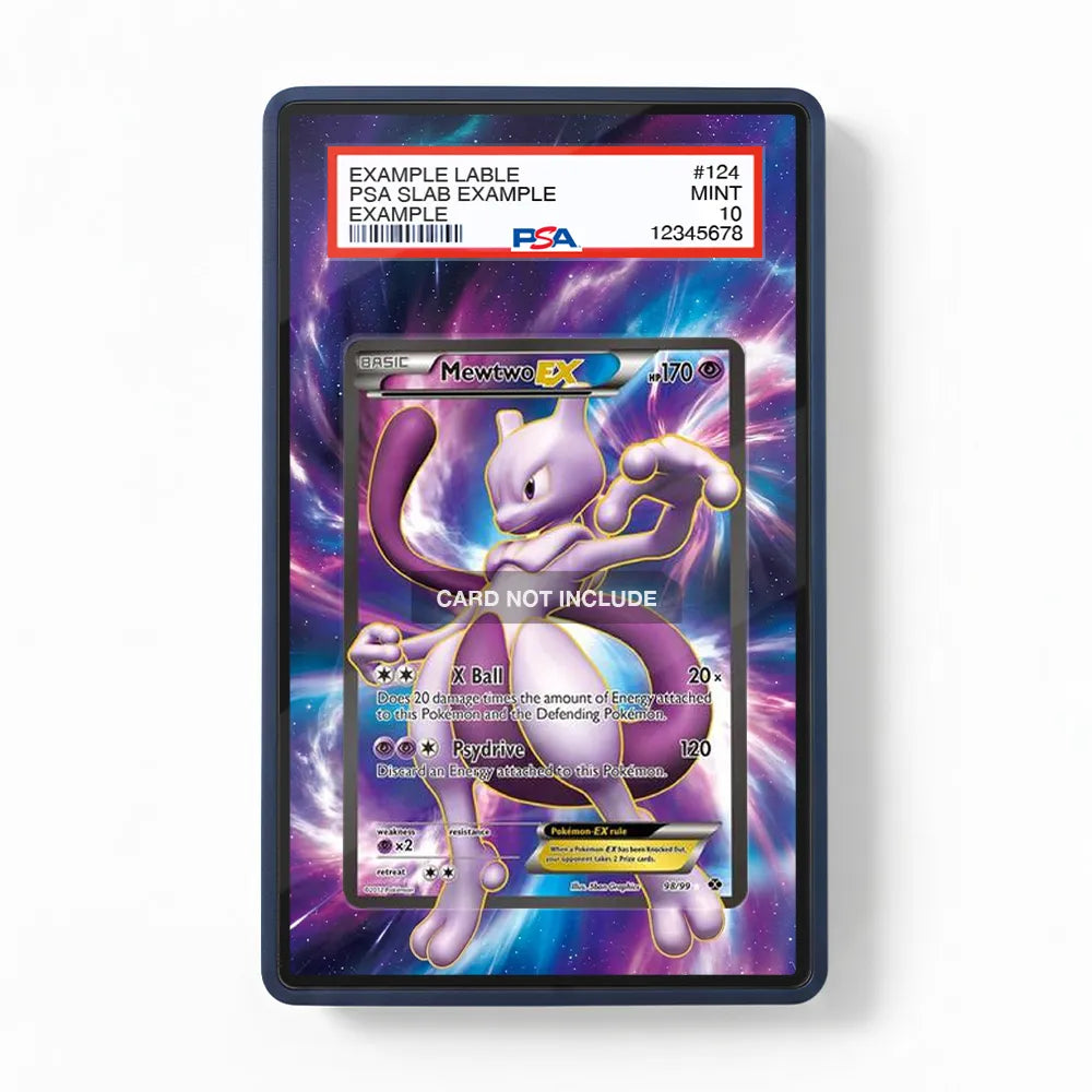 Mewtwo EX 98-99 Next Destinies Extended Art Display Cases - PSA Slab Case - Front View