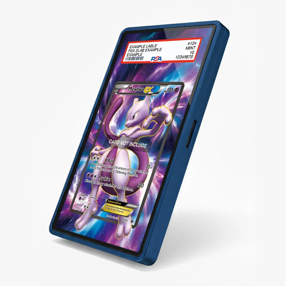 Mewtwo EX 98-99 Next Destinies Extended Art Display Cases - PSA Slab Case - Side View