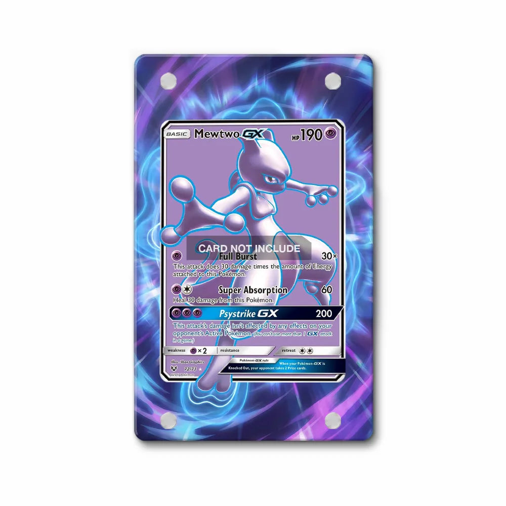 Mewtwo GX 227-236 Shining Legends Pokemon Cards Display Case ...