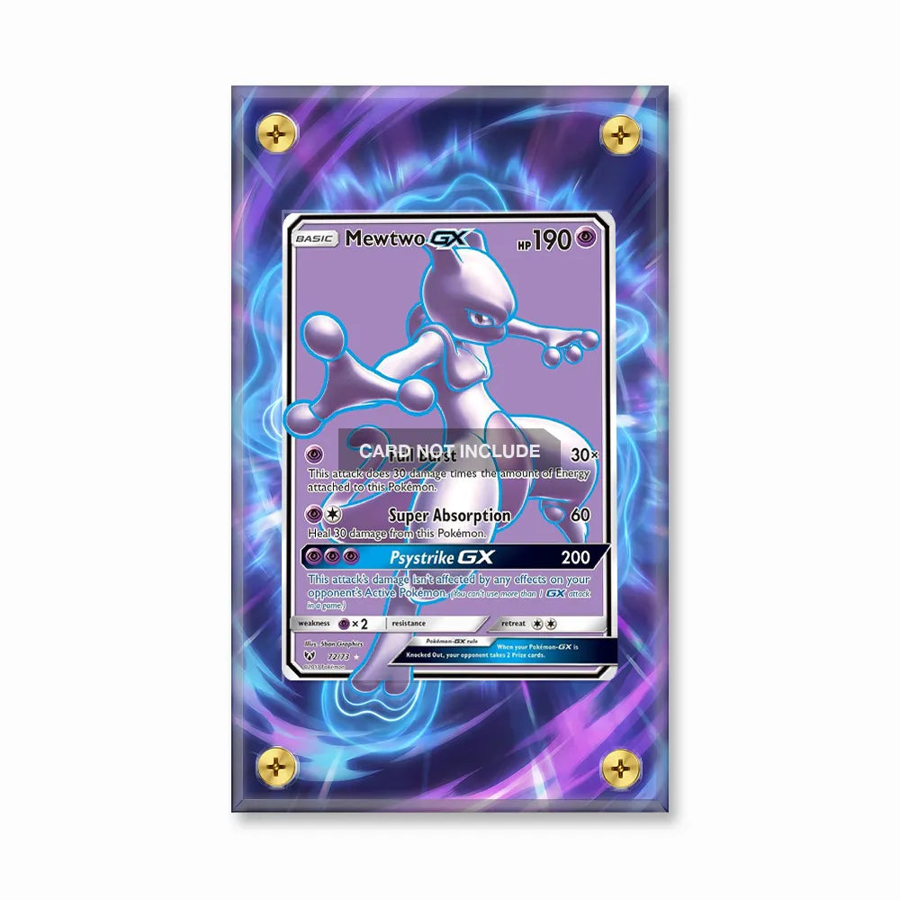Mewtwo GX 227-236 Shining Legends Pokemon Cards Display Case ...