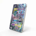 Mewtwo & Mew GX 71-236 19 Worlds Pokemon Cards Custom Art Display Cases - Magnetic Case - Side View
