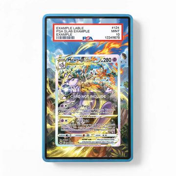 Mewtwo VSTAR GG44 SAR SIR Crown Zenith Extended Art Display Cases - PSA Slab Case - Front View