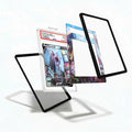 Mewtwo V 72-78 SIR SAR Pokémon GO Alternate Art Extended Art Display Cases - PSA Slab Case - Detail View