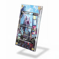 Mewtwo V 72-78 SIR SAR Pokémon GO Alternate Art Extended Art Display Cases - Screws Case - Side View