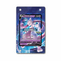 Mewtwo V SWSH223 Sword & Shield Black Star Promos Pokemon Cards Extended Art Display Cases - Magnetic Case - Front View
