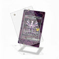 Mewtwo ex 151-122 30th Anniversary Pokemon Cards Custom Art Display Cases - Magnetic Case - Detail View