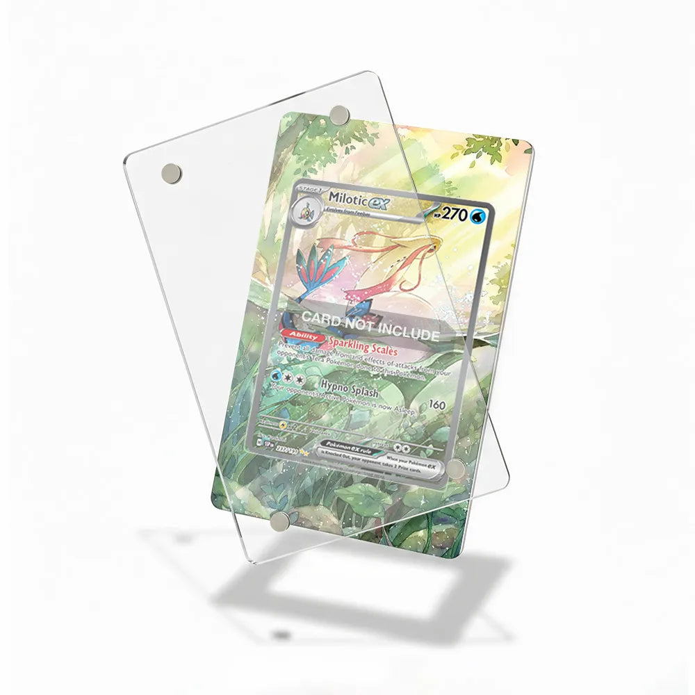 Milotic ex 237-191 SIR SAR Surging Sparks Extended Art Display Cases - Magnetic Case - Detail View