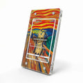 Mimikyu 289 SM-P Munch Scream Promo JP Extended Art Display Cases - Magnetic Case - Side View