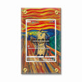 Mimikyu 289 SM-P Munch Scream Promo JP Extended Art Display Cases - Screws Case - Front View