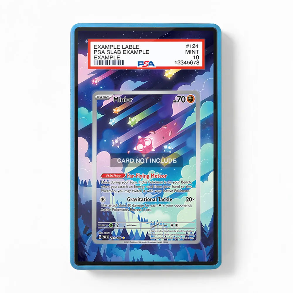 Minior 201-182 IR AR Paradox Rift Extended Art Display Cases - PSA Slab Case - Front View