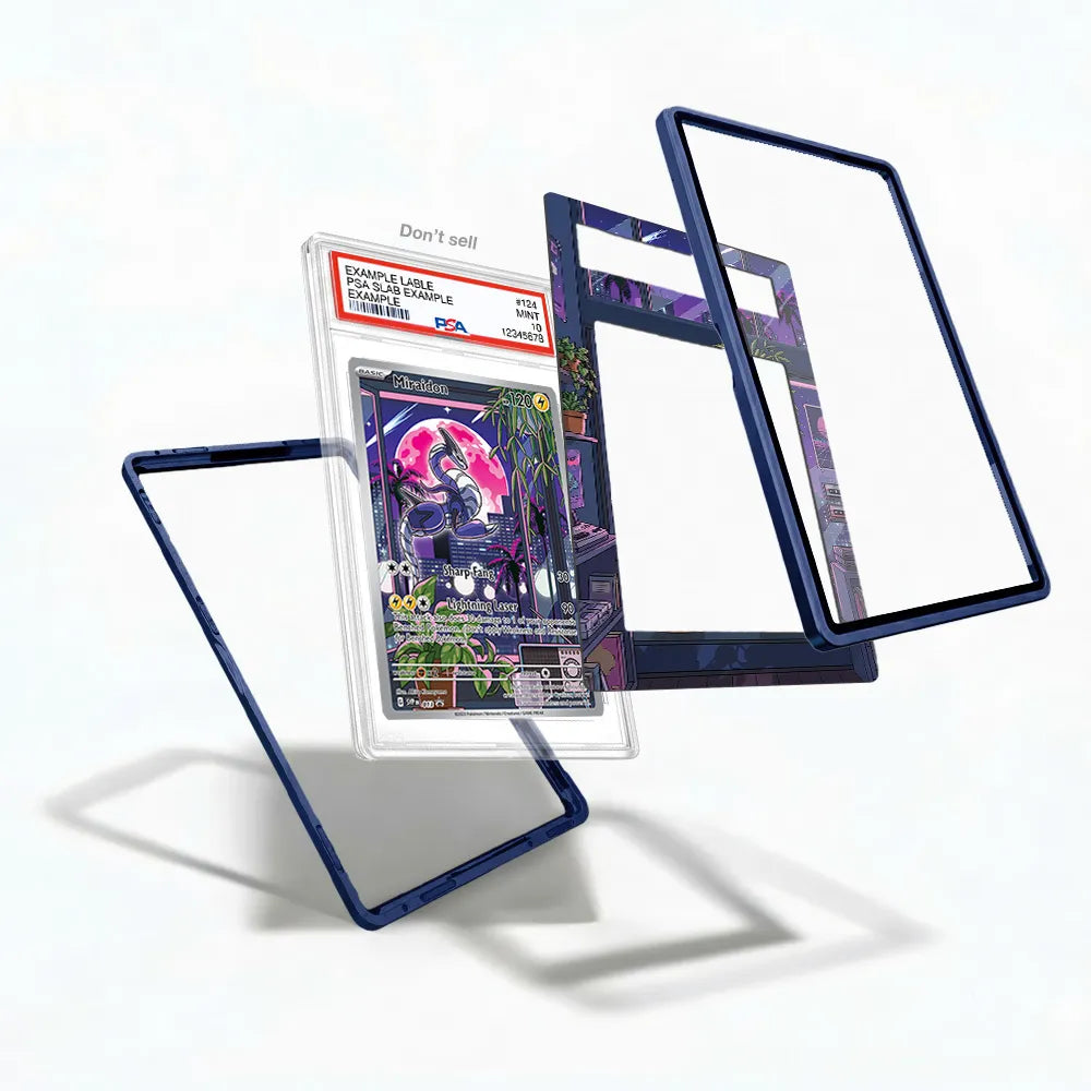 Miraidon SVP 013 Promo Extended Art Display Cases - PSA Slab Case - Detail View