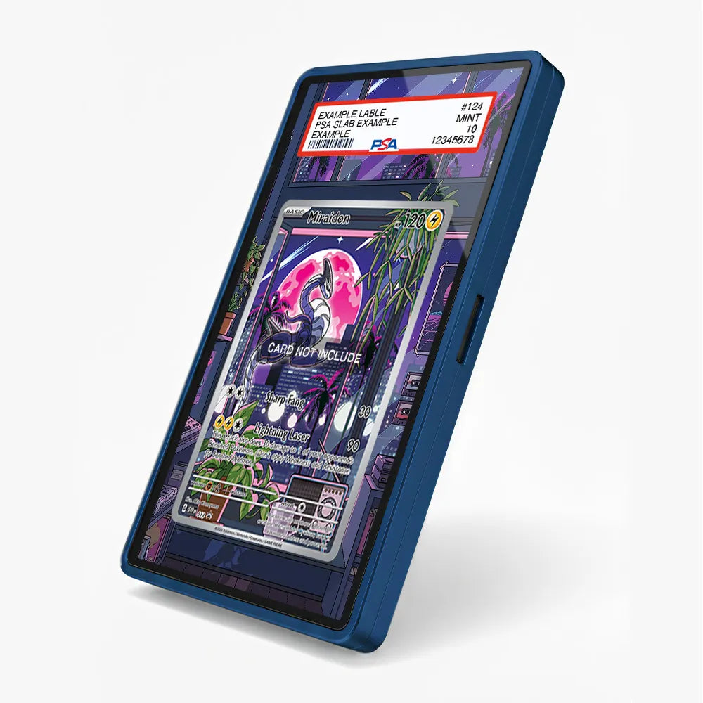 Miraidon SVP 013 Promo Extended Art Display Cases - PSA Slab Case - Side View