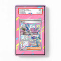 Miriam 251-198 SIR SAR Scarlet & Violet Base Set Extended Art Display Cases - PSA Slab Case - Front View