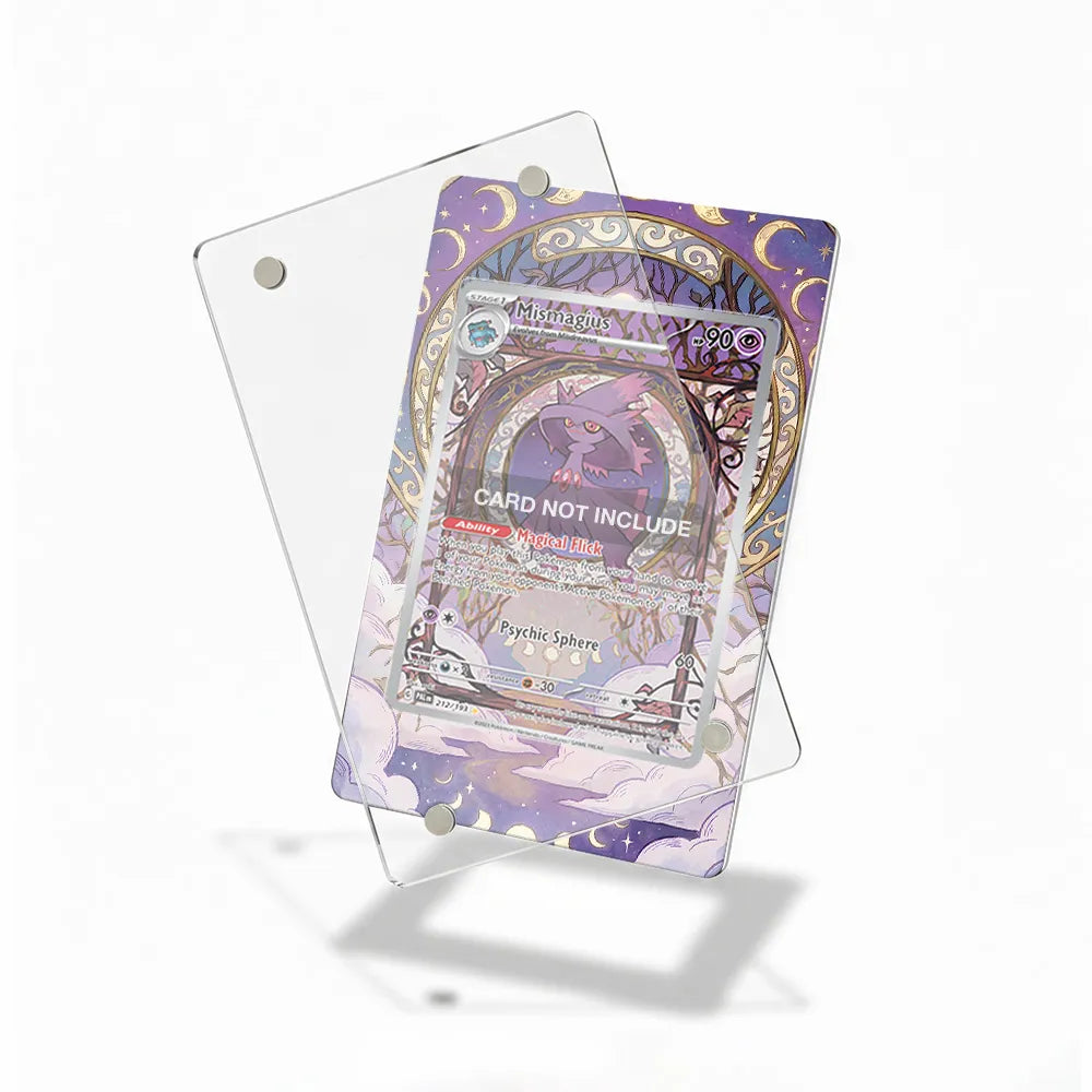 Mismagius 212-193 IR AR Paldea Evolved Extended Art Display Cases - Magnetic Case - Detail View