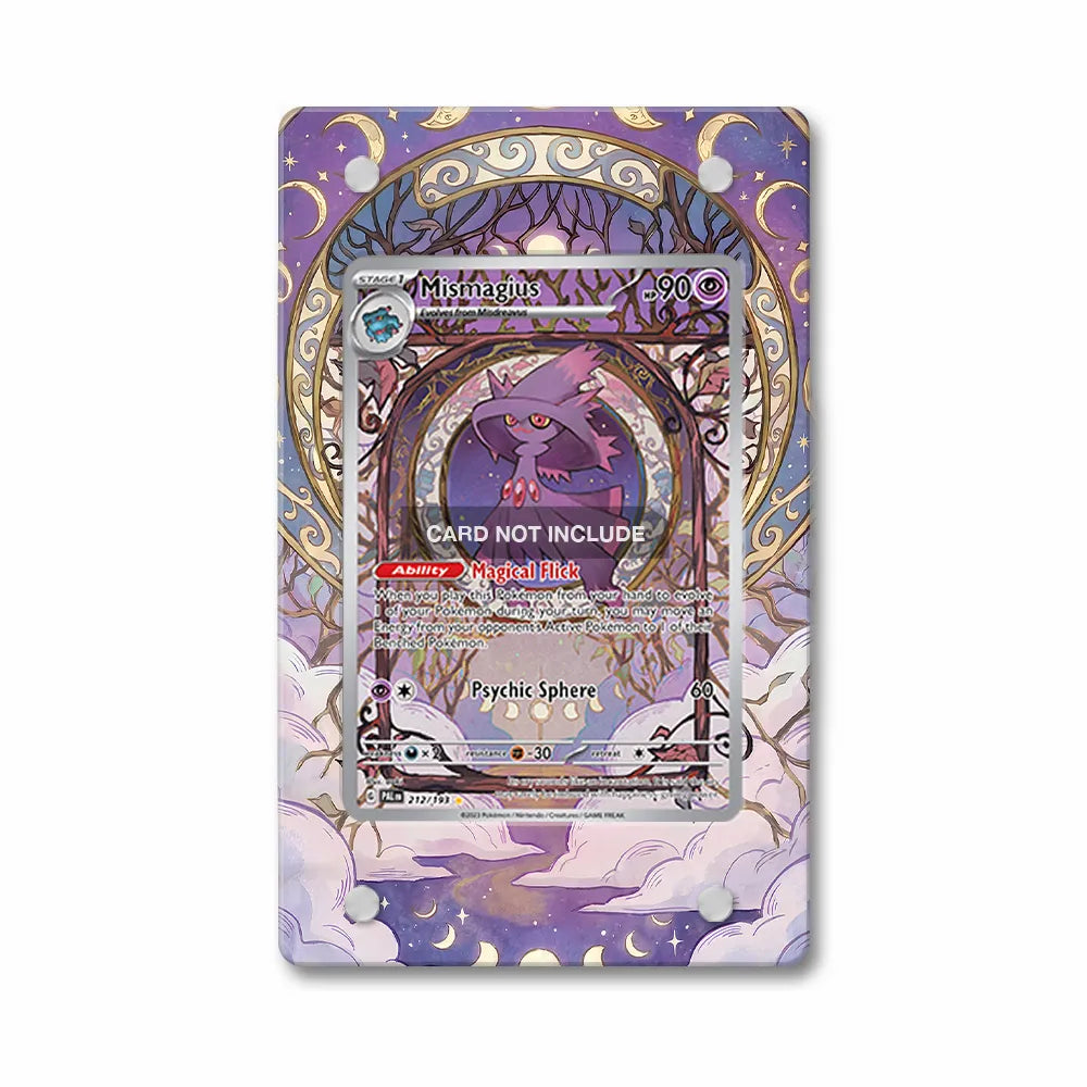 Mismagius 212-193 IR AR Paldea Evolved Extended Art Display Cases - Magnetic Case - Front View