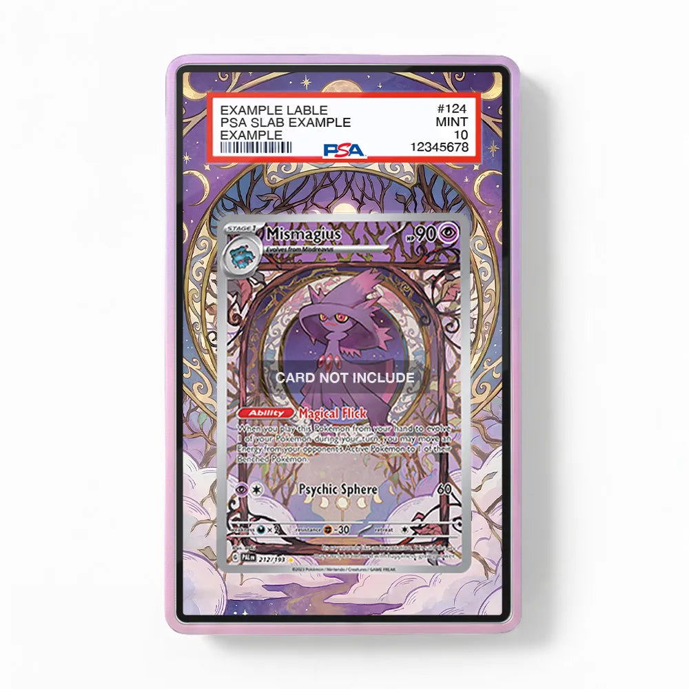 Mismagius 212-193 IR AR Paldea Evolved Extended Art Display Cases - PSA Slab Case - Front View