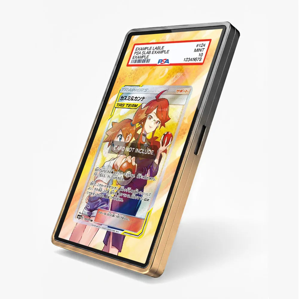 Misty & Lorelei 191-173 Tag Team GX All Stars Extended Art Display Cases - PSA Slab Case - Side View