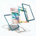 Misty's Lapras 194-182 IR AR Destined Rivals Pokemon Cards Extended Art Display Cases - PSA Slab Case - Detail View