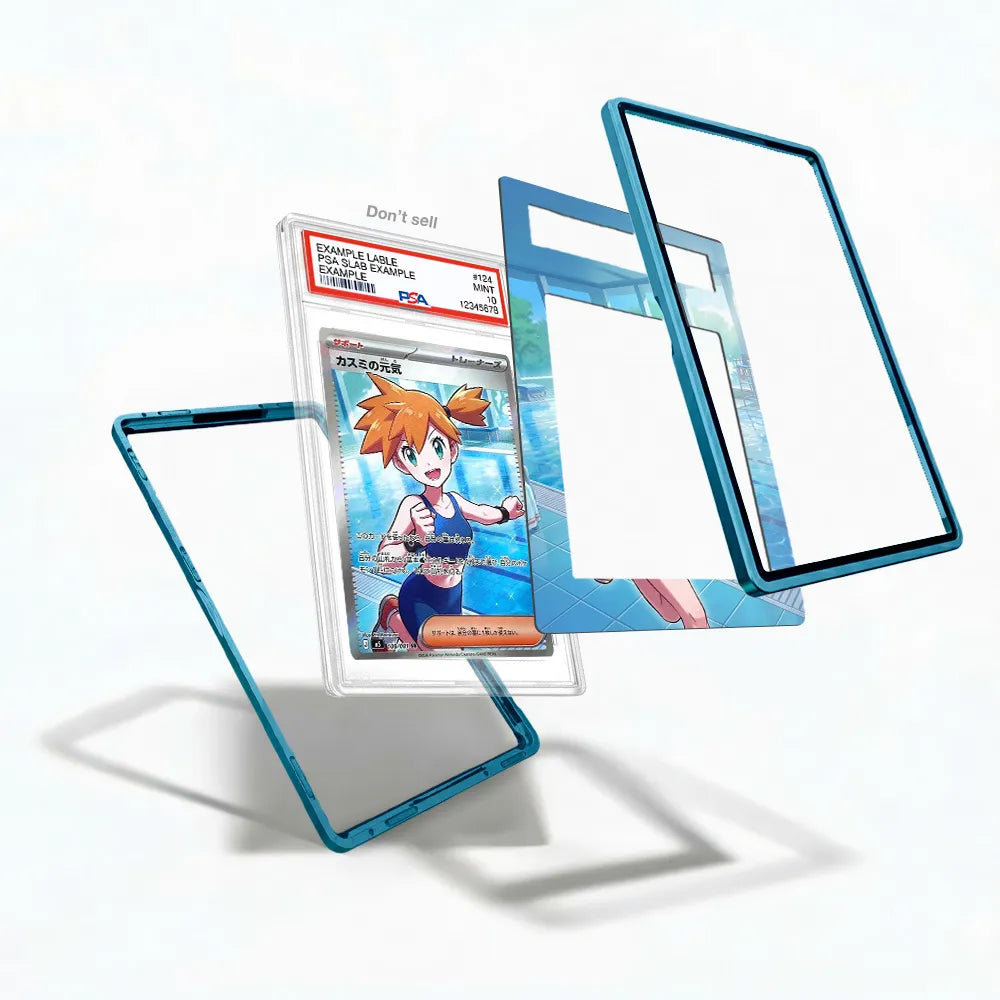 Misty's Vitality 108-081 Super Rare M5 Extended Art Display Cases - PSA Slab Case - Detail View