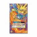 Moltres & Zapdos & Articuno 044-068 GX IR Sky Legends Extended Art Display Cases - Screws Case - Front View