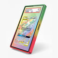 Moltres & Zapdos & Articuno GX 0069-68 Tag Team GX Rainbow Extended Art Display Cases - PSA Slab Case - Side View