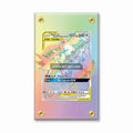 Moltres & Zapdos & Articuno GX 0069-68 Tag Team GX Rainbow Extended Art Display Cases - Screws Case - Front View