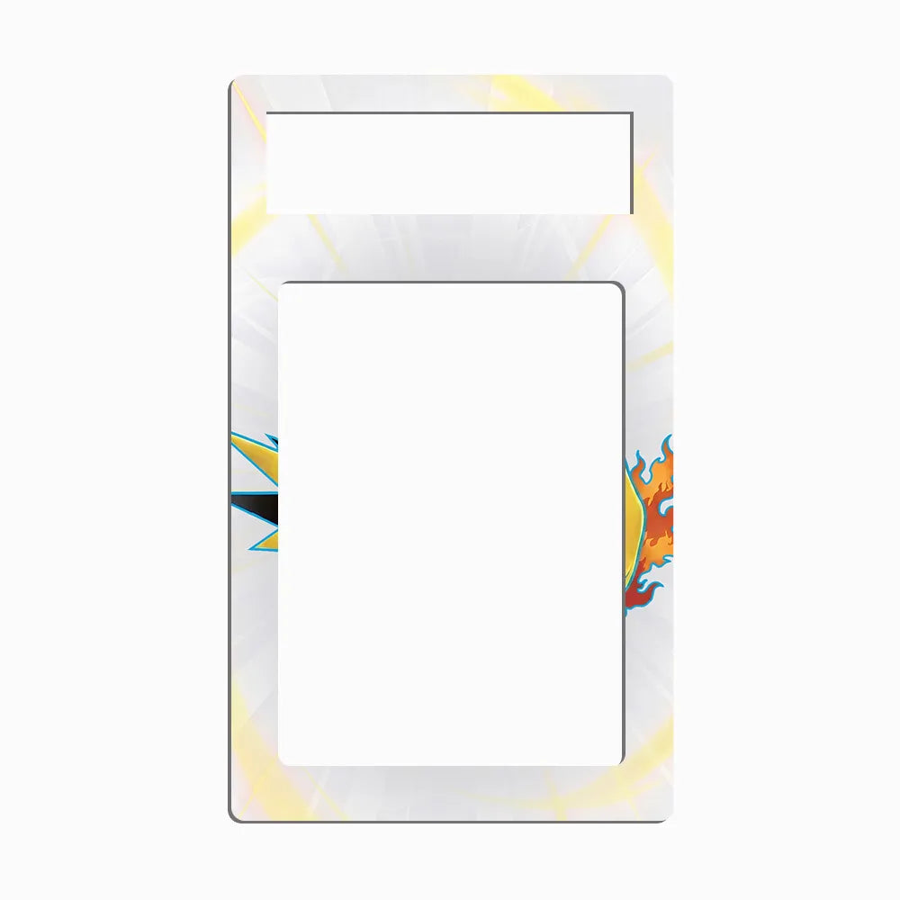Moltres & Zapdos & Articuno GX 66-68 Extended Art Display Cases - PSA Metal Art Only - Front View
